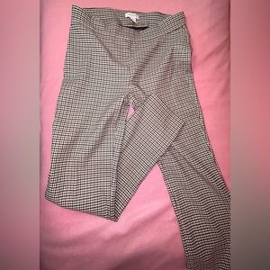 Carolina Belle Women’s Business Casual Brown & Black Plaid Pants